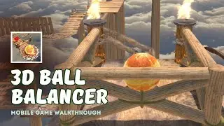 🏀3D Ball Balancer: Balance Ball #gameplay | All levels 5-7 Android,ios