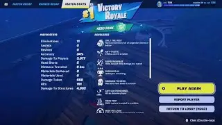 Unreal Ranked ZB Solo High Kill Victory Royale (Gameplay Fortnite chapter 6 Season 3)