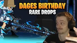 RARE Dage Drops! Dages Birthday Week 1 ALL ITEMS! AQW 2025