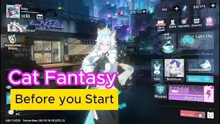 Cat fantasy game overview & tips #gaming #gacha #tips