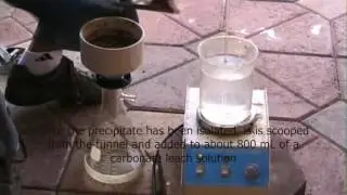Isolation of Uranium Yellowcake from Ore