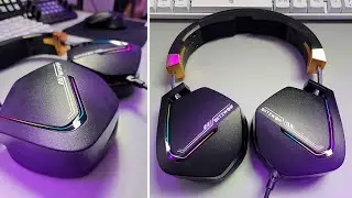 NICE RGB Gaming Headset!  PC/PS5 (Blitzwolf BW GH2 unboxing test review)