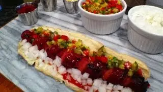 Spiral Hot Dogs and Quick Pickle Relish