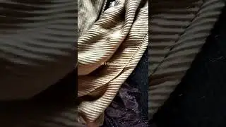 shimmer line cotton hijab #islamicclothing