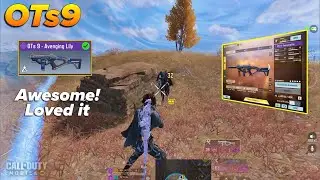I USED OTs-9 AND THE EXPERIENCE WAS AMAZING AND I LOVED IT😍| INTENSE BR GAMEPLAY | COD MOBILE