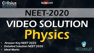 Physics Video Solution #NEET2020 | Answer key #NEET2020| detailed solution | expected cut off NEET