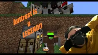 ANTFROST is a LEGEND!! | Minecraft Speedrunner VS. 4 Hunters FINALE REMATCH reaction