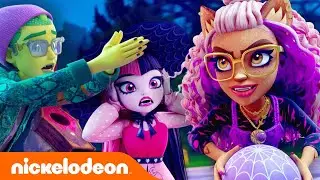 New Monster High Animated Series: Clawdeen Plays Casketball with Monsters Full Scene! | Nickelodeon