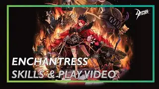 [DFO] Enchantress Skills & Play Video