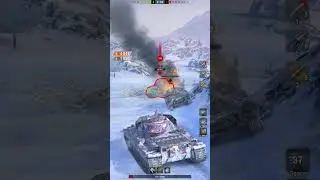 🤼Медаль Пула  👉🔥Super Conqueror🔥👈 💥5911 DMG, ☠️6 KiLLs #shorts #рек #wotblitz #tanksblitz #wot