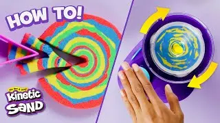 NEW Swirl N&rsquo; Surprise How To | Kinetic Sand | Toys for Kids