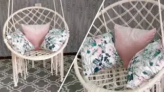 المرجيحة المكرمية بأسهل طريقة عاليوتيوب
