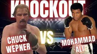 Muhammad Ali vs Chuck Wepner | Knockout & Full Fight Highlights | March 24, 1975