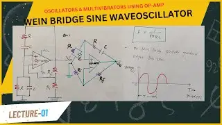 Wein Bridge Sine wave Oscillator using Op-Amp
