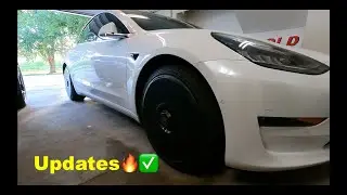 Tesla Model 3 Updates..Upper Control Arm Fix, New Falken Tires, HALODISC Wheel Covers!!