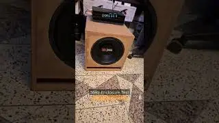 JBL 12 inch subwoofer | test with 36Hz punchy bass box