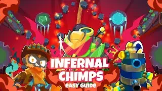 How to Easily Beat Infernal on CHIMPS | BTD6 | Patch 51.2