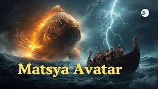 Великий потоп и божественная рыба: аватар бога Вишну в образе Матсьи | Сказки на ночь