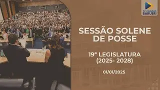 Sessão Solene de Posse - 19ª Legislatura (2025/2028) - 01/01/2025 - Barueri
