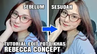 CARA BIKIN VECTOR KHAS REBECCA CONCEPT😍😍Mudah Dan Cepat🤩