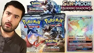 Opening a Pokemon Burning Shadows Booster Box!