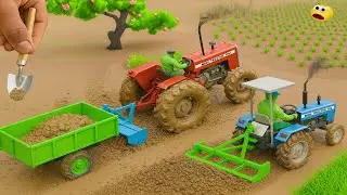 DIY Mini Tractor Can Rotivator Real In Mud | Top Most Creative Scientific Idea