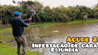 PESCARIA DE TRAÍRA, JUNDIÁ,CARA MUITO PEIXE UMA LOUCURA!!!