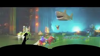Timon and Pumbaa Interrupt 7 The LEGO Batman Movie