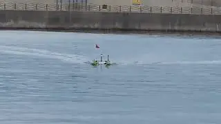 Blueboat test on the pohang sea. www.eco-robotics.com 