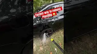 Fastest way to remove plastidip? #plastidip