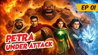 Legends of Arabia: Petra Under Attack | The Legends Stand Up To Stonebeard | Season 1 | Episode 1