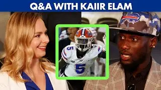 Q&A With 2022 First Round Draft Pick, Kaiir Elam | Buffalo Bills