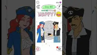 Draw Happy Pirates Level 81 to 90 Android-iOS Walkthrough