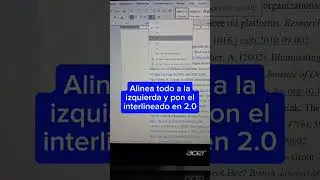 &iexcl;Ordena tu bibliograf&iacute;a en APA 7&deg; EN SEGUNDOS!🤩|Dra. Rocio Lima