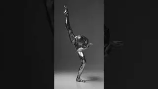 🇺🇦 Model poses for photoshoot📸 Rhythmic gymnastics. Model Polina