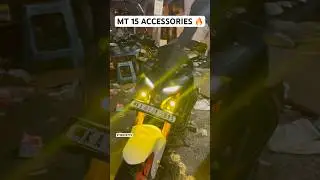 MT 15 ACCESSORIES | MT 15 MODIFIED | CRASH GUARD | CARRIER | BACKREST | FOGLIGHT | VISOR | #mt15