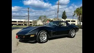 1980 Black Corvette L82 Coupe