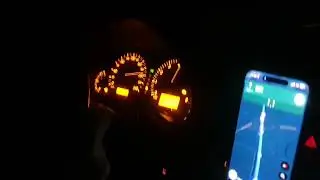 Ночь ,немецкий автобан  200км ...