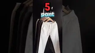 🔥5 Must Have Pants For Man || Roshan Jatav || #shorts #fashion #pant