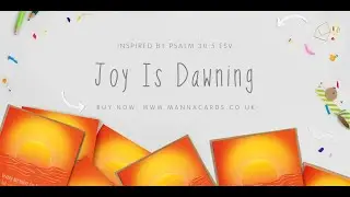 Joy Is Dawning - Christian Greeting Card