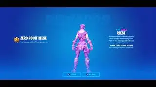 Unlocked Zero Point Reese - Fortnite