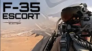 Rare F-35 Formation: The Pilot's View of the Skies