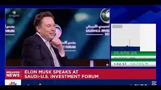 Elon Musk&rsquo;s Bold Vision for the Future | Saudi-U.S. Investment Forum 2025