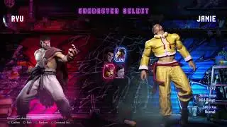 Street Fighter 6 - Characters Select Screen
