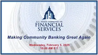 Making Community Banking Great Again (EventID=117855)