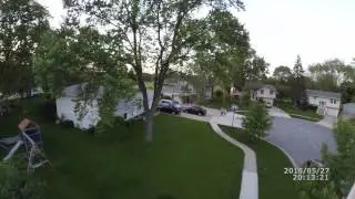 Cheerson CX-20, Eachine light 2D Gimbal Test 3