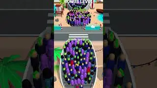 Escalators Game Bonus Level Multiply Huge Crowd Fun! #2 🏆 #shorts #funny