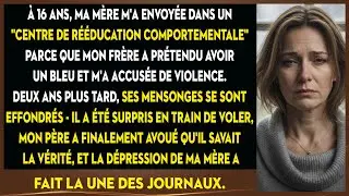 À 16 Ans, Ma Mère M'a Envoyé En Thérapie Car Mon Frère A Prétendu Que J'étais Violent.