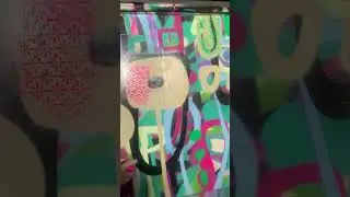 Backyard Graffiti Wall - Abstract Mural with Spray Paint #mural #graffiti