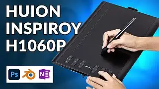 Обзор графического планшета HUION Inspiroy H1060P (10 x 6,25 дюймов)